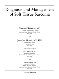 Cover image: Diagnosis and Management of Soft Tissue Sarcoma 1st edition 9781901865141