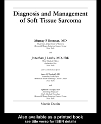 صورة الغلاف: Diagnosis and Management of Soft Tissue Sarcoma 1st edition 9781901865141