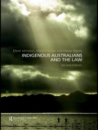صورة الغلاف: Indigenous Australians and the Law 2nd edition 9780415471169