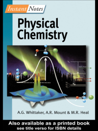 Imagen de portada: BIOS Instant Notes in Physical Chemistry 1st edition 9781859961940