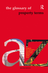表紙画像: The Glossary of Property Terms 2nd edition 9780728204218