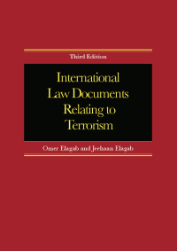 Cover image: International Law Documents Relating To Terrorism 3rd edition 9781859419830