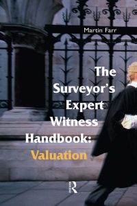 Cover image: The Surveyors' Expert Witness Handbook 1st edition 9780728204638