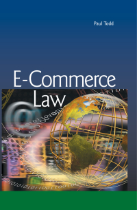 表紙画像: E-Commerce Law 1st edition 9781859419427