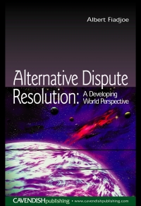 表紙画像: Alternative Dispute Resolution 1st edition 9781138131897