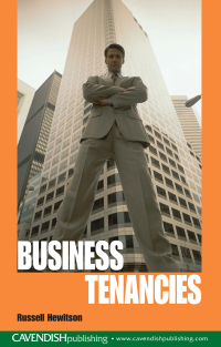 صورة الغلاف: Business Tenancies 1st edition 9781138412002