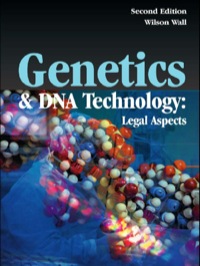 صورة الغلاف: Genetics and DNA Technology: Legal Aspects 2nd edition 9781138176782