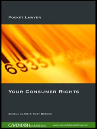 صورة الغلاف: Your Consumer Rights 1st edition 9781859418543