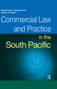 Cover image: Commercial Law and Practice in the South Pacific 1st edition 9781859418406