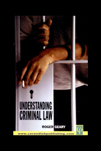 Cover image: Understanding Criminal Law 1st edition 9781138423565