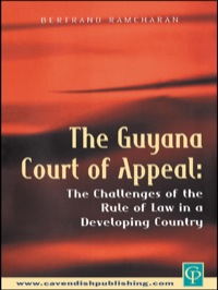 صورة الغلاف: The Guyana Court of Appeal 1st edition 9781859416860