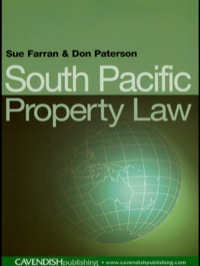 Cover image: South Pacific Property Law 1st edition 9781859416600