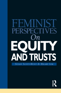Cover image: Feminist Perspectives on Equity and Trusts 1st edition 9781859416068