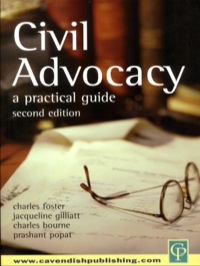 Cover image: Civil Advocacy 2nd edition 9781138156906