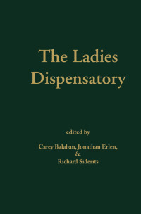 Omslagafbeelding: Ladies' Dispensatory 1st edition 9780415935333