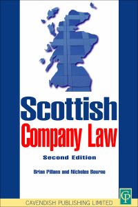 Cover image: Scottish Company Law 1st edition 9781138409224