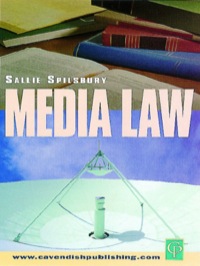 Cover image: Media Law 1st edition 9781138158702