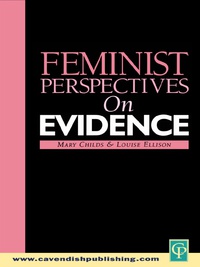 Cover image: Feminist Perspectives on Evidence 1st edition 9781859415276