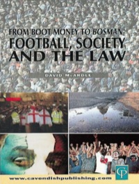 صورة الغلاف: Football Society & The Law 1st edition 9781859414378