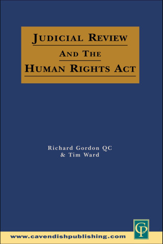 Cover image: Judicial Review & the Human Rights Act 1st edition 9781859414309