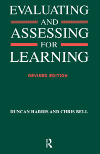 Cover image: Evaluating and Assessing for Learning 1st edition 9781138180123