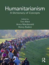Omslagafbeelding: Humanitarianism 1st edition 9781857432817