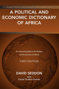 表紙画像: A Political and Economic Dictionary of Africa 1st edition 9781857432138