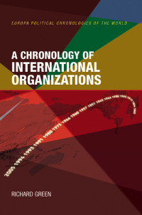 Imagen de portada: A Chronology of International Organizations 1st edition 9780203403662