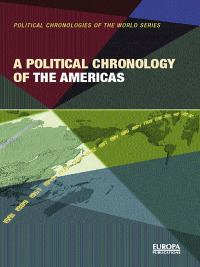 Omslagafbeelding: A Political Chronology of the Americas 1st edition 9781857431186