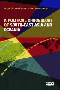 Cover image: A Political Chronology of South East Asia and Oceania 1st edition 9781857431179