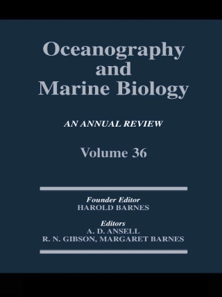 Cover image: Oceanography and Marine Biology 1st edition 9781857289848