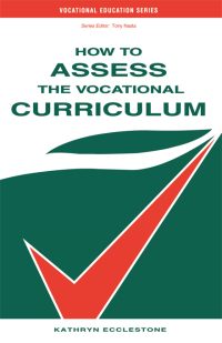 Imagen de portada: How to Assess the Vocational Curriculum 1st edition 9781138159594