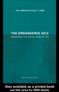 Titelbild: The Endangered Self 1st edition 9781857289107