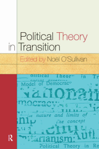 Cover image: Political Theory In Transition 1st edition 9781857288551