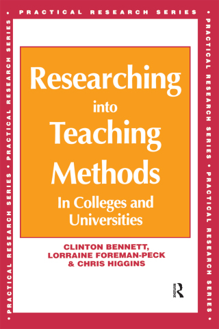 Cover image: Researching into Teaching Methods 1st edition 9781138160378