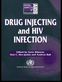 表紙画像: Drug Injecting and HIV Infection 1st edition 9781857288254