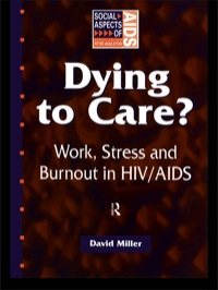 Imagen de portada: Dying to Care 1st edition 9781857288216