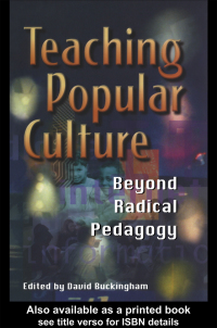 Cover image: Teaching Popular Culture 1st edition 9781857287936