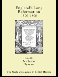 Cover image: England's Long Reformation 1st edition 9781857287561