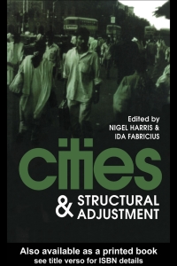 Cover image: Cities And Structural Adjustment 1st edition 9781857286182