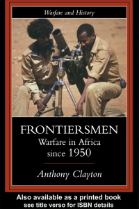 Cover image: Frontiersmen 1st edition 9781857285253