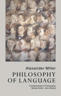 صورة الغلاف: Philosophy Of Language 1st edition 9781857284706