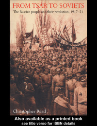 Imagen de portada: From Tsar To Soviets 1st edition 9781857283587