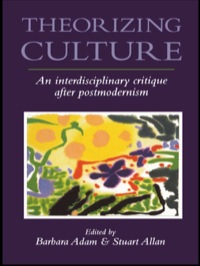Cover image: Theorizing Culture 1st edition 9781857283297