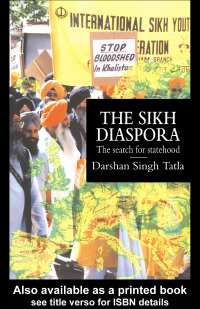 Imagen de portada: The Sikh Diaspora 1st edition 9781857283006