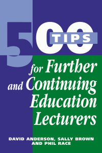 Omslagafbeelding: 500 Tips for Further and Continuing Education Lecturers 1st edition 9780749424114
