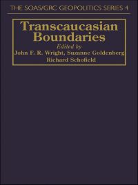 Titelbild: Transcaucasian Boundaries 1st edition 9781857282344