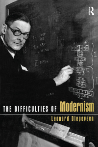 Imagen de portada: The Difficulties of Modernism 1st edition 9780415940696
