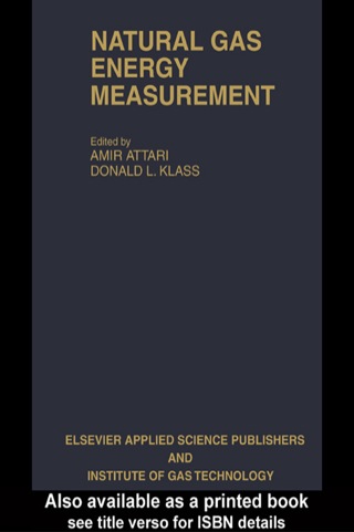 Imagen de portada: Natural Gas Energy Measurement 1st edition 9781851661527
