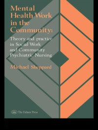 صورة الغلاف: Mental Health Work In The Community 1st edition 9781850009788